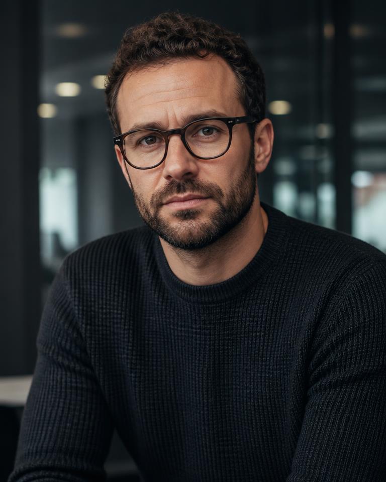 Portrait of Elias Moreau, Systems & Strategy Engineer at AQUAPIPS AI